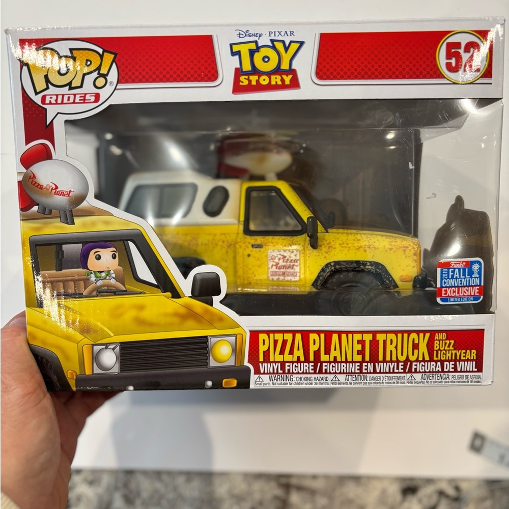 Funko Toy Story Pizza Planet Truck and Buzz Lightyear 2018 Edition
